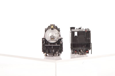 Lot 526 - Challenger Imports Ltd By Samhongsa Korea American HO Gauge Steam Locomotive and Tender