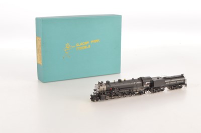 Lot 529 - Glacier Park Models by Boo-Rim Precision Co Inc American HO Gauge Steam Locomotives and Tender