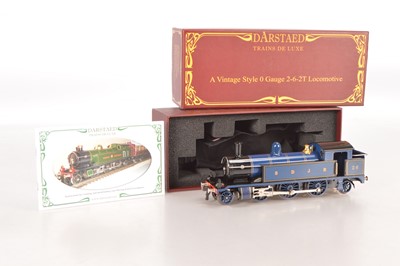 Lot 550 - Darstead Modern Issue 0 Gauge 2-6-2 SDJR Prussian Blue No. 26