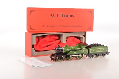 Lot 553 - Ace Modern Issue 0 Gauge E3 4-4-0 Celebration Class LNER Green No. 2006 Locomotive & Tender