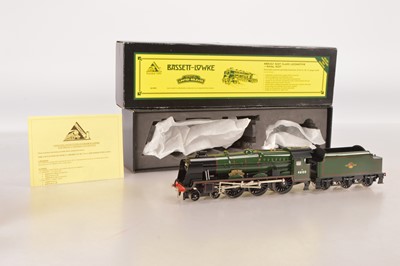 Lot 555 - Bassett-Lowke (Corgi) modern issue 0 Gauge 4-6-0 Rebuilt Scot "Royal Scot" No. 46100 Locomotive & Tender