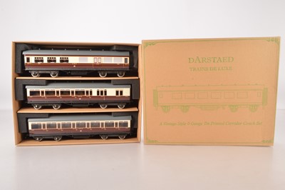 Lot 568 - Ace Modern Issue 0 Gauge GWR Set B Corridor Coach Set (3)