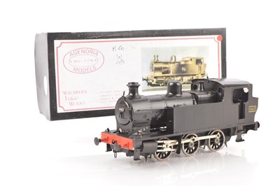 Lot 582 - Agenoria Models pair of 0 Gauge Finescale Kit built steam outline Locomotives (2)