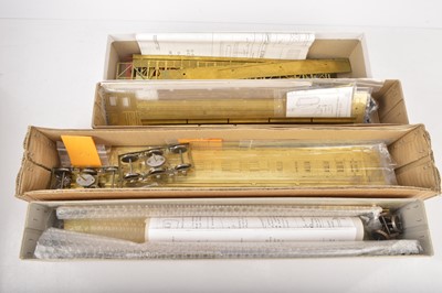 Lot 594 - Blacksmith Models/ DJB and other manufacturers Finescale 0 Gauge Rolling stock Kits (4)