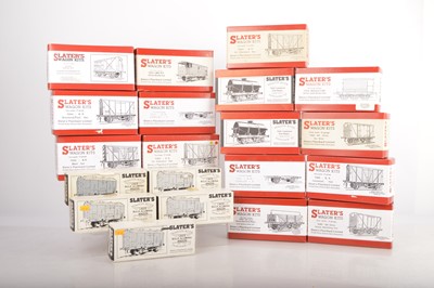 Lot 627 - Slaters 0 Gauge Finescale wagon Kits (20)