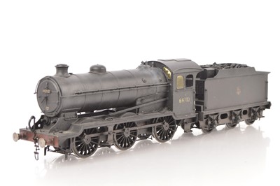 Lot 632 - Unknown make 0 Gauge Finescale Kitbuilt 0-6-0 Loco & Tender class J39 weathered BR black