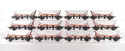 Lot 634 - Skytrex 0 Gauge Finescale group of HAA coal Hoppers (12)