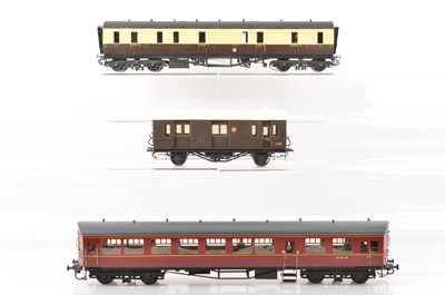 Lot 650 - Blacksmith models/ Orion and other manufacturers 0 Gauge Finescale Kitbuilt Rolling stock (3)