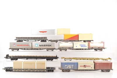 Lot 680 - Kit and commercially built 0 Gauge Finescale group of good rolling stock (19)