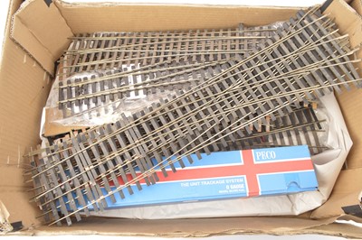 Lot 682 - Peco/Kit and Scratch built 0 Gauge 2-rail Finescale points (29)