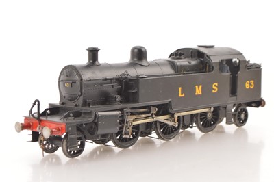 Lot 686 - Kitbuilt 0 Gauge 2-6-2 Tank Loco LMS black Fowler class 3MT