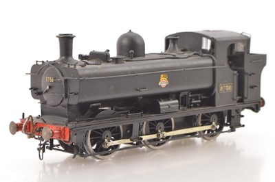 Lot 687 - Kitbuilt 0 Gauge 0-6-0 Tank Loco BR black Pannier Tank Loco