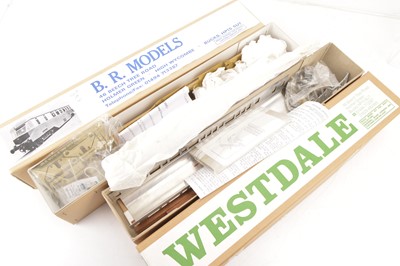 Lot 697 - BR models/Westdale 0 Gauge pair of Diesel Kit locomotives (2)