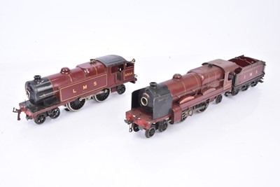 Lot 179 - Hornby 0 Gauge electric LMS maroon 4-4-2 Tender and Tank Engines