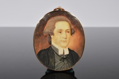 Lot 303 - A late Georgian portrait miniature