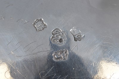 Lot 311 - A George II and later silver covered tankard by Richard Gurney & Co