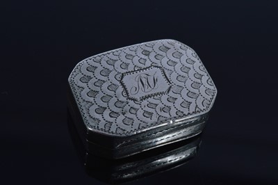 Lot 333 - A George III silver vinaigrette by Samuel Pemberton