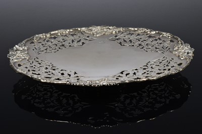 Lot 342 - A George VI silver dish by S & W