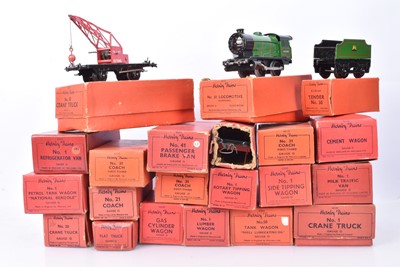 Lot 192 - Hornby 0 Gauge post-war boxed Rolling stock
