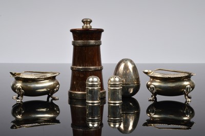 Lot 350 - Six cruet items
