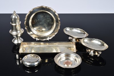 Lot 359 - A Seven Victorian and 20th century items of silver