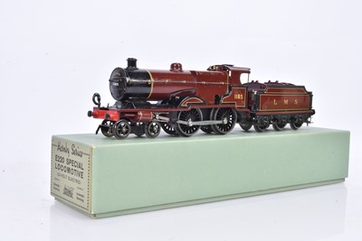 Lot 198 - Hornby 0 Gauge restored electric E220 Special LMS maroon 1185 Locomotive and Tender