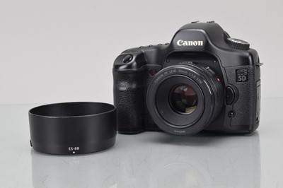 Lot 11 - A Canon EOS 5D DSLR Camera
