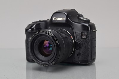 Lot 12 - A Canon EOS 5D DSLR Camera