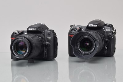 Lot 15 - Two Nikon DSLR Camera