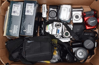 Lot 20 - A Tray of Digital Cameras