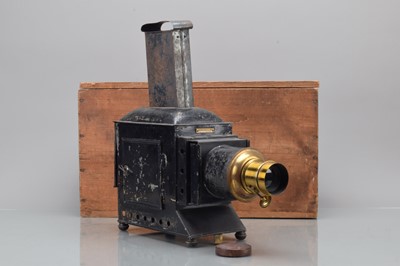 Lot 32 - A J Lancaster & Son Tin Magic Lantern