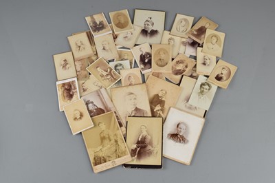 Lot 34 - Carte de Viste and Cabinet Cards