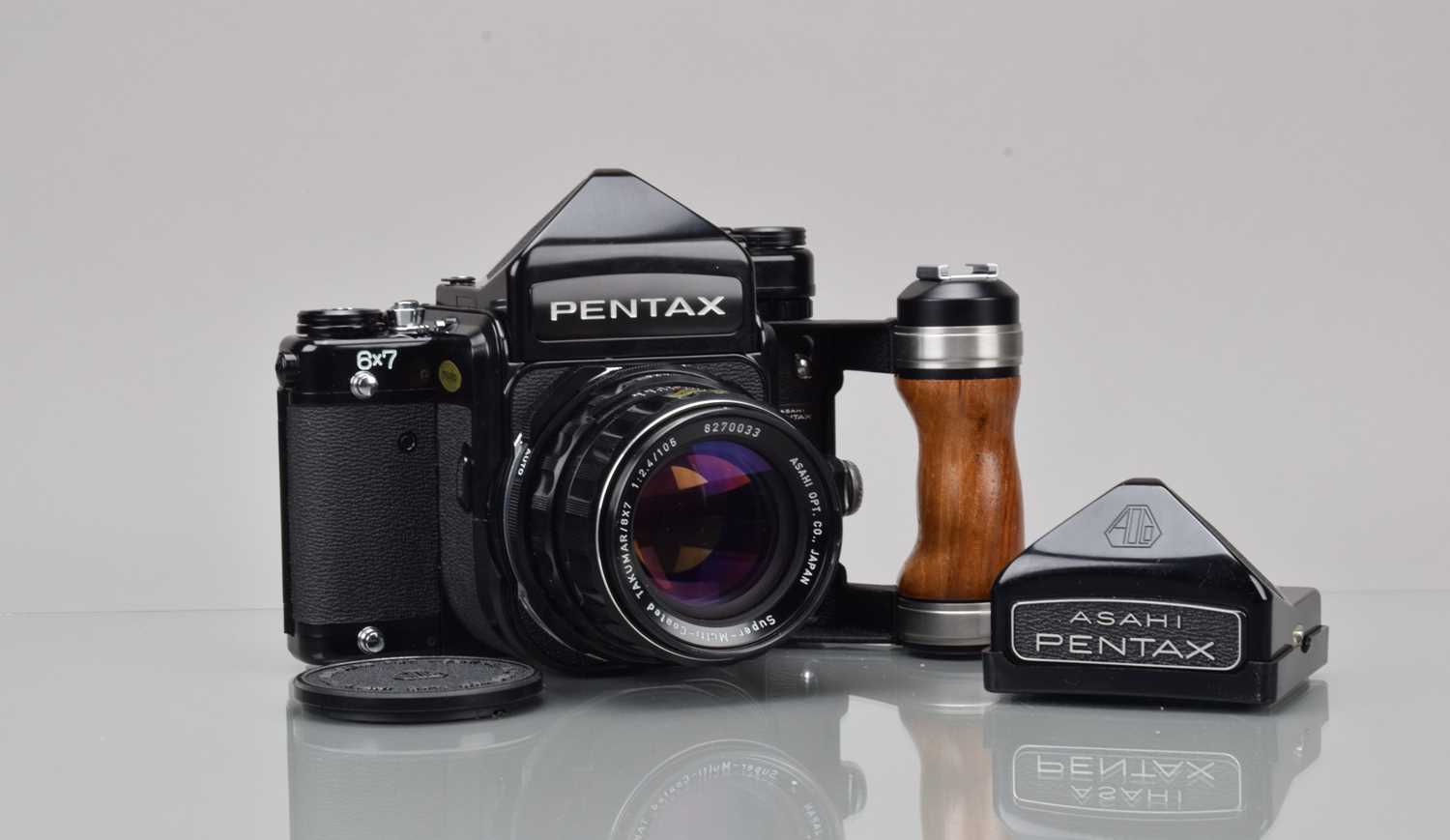 Lot 42 - A Pentax 6x7 Camera