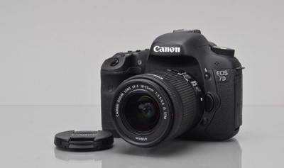 Lot 80 - A Canon EOS 7D DSLR Camera