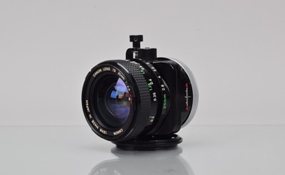Lot 83 - A Canon TS 35mm f/2.8 S.S.C. Lens.