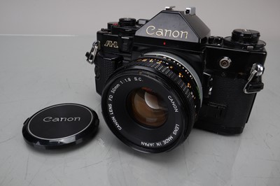 Lot 124 - A Canon A-1 SLR Camera