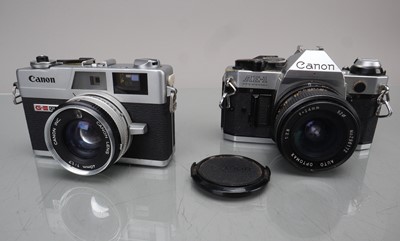 Lot 125 - Two Canon 35mm Cameras