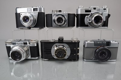 Lot 128 - A Group of 35mm Cameras