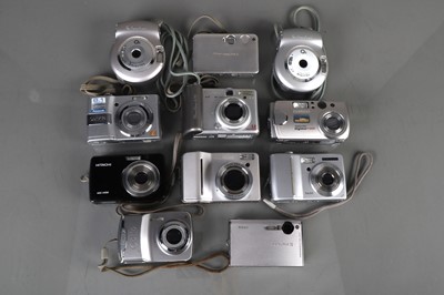 Lot 148 - A Group of Compact Digital Cameras