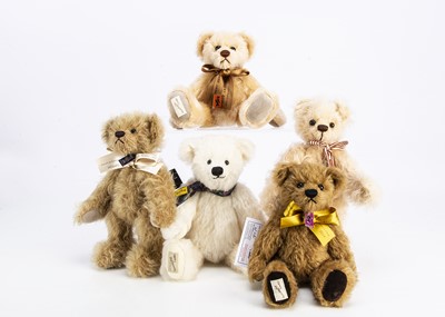 Lot 66 - Five Dean's Rag Book Company Teddy Bears