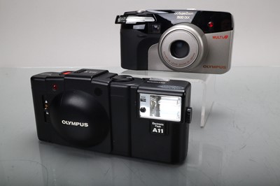 Lot 198 - Two Olympus Compact Cameras