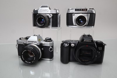 Lot 206 - Four SLR Cameras