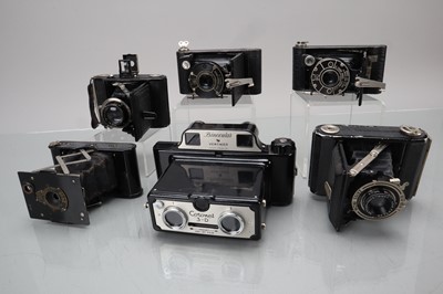 Lot 207 - A Group of Folding Cameras