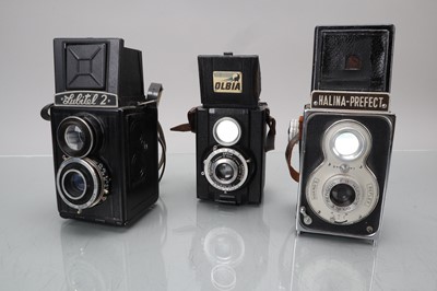 Lot 216 - Three Twin Lens Cameras