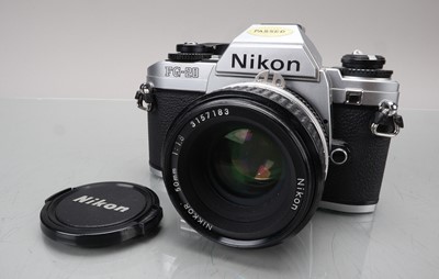 Lot 225 - A Nikon FG-20 SLR Camera