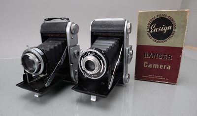 Lot 240 - Two Ensign Folding Cameras