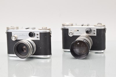 Lot 261 - Two Corfield Periflex Cameras