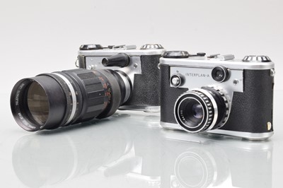 Lot 263 - Two Corfield Periflex interplan Cameras