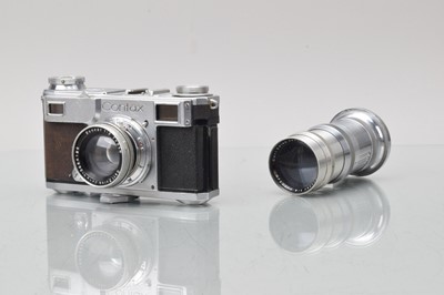 Lot 272 - A Zeiss Ikon Contax II Rangefinder Camera