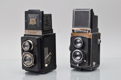 Lot 299 - Two TLR Camaras